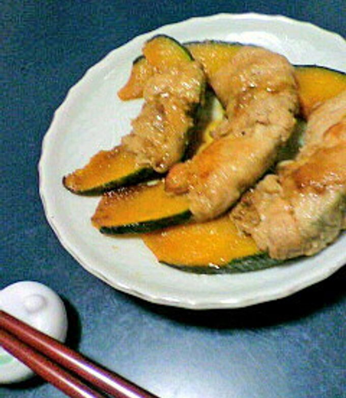 肉巻きかぼちゃの照り焼き by suneko 【クックパッド】 簡単おいしい