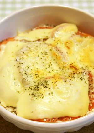 ピザの具みたいな♬トマトのチーズ焼き❤-レシピのメイン写真