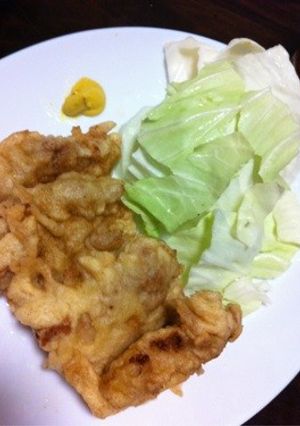 中華だよ♪簡単♪ 豚天 (豚肉天ぷら)-レシピのメイン写真
