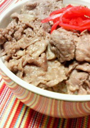 ♡家族に好評♡簡単にできちゃう牛丼♡-レシピのメイン写真