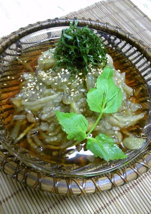 茄子素麺-レシピのメイン写真