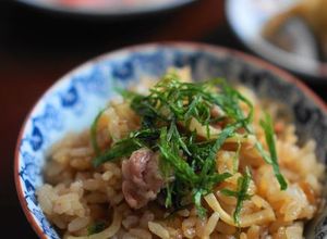 夏バテにも♪新生姜と豚肉の炊き込みご飯-レシピのメイン写真