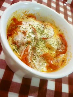 お弁当に❀じゃが芋とトマトのチーズ蒸し♬-レシピのメイン写真