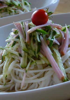 サラダ風☆ひやむぎ-レシピのメイン写真