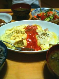 節約簡単!キャベツのオムレツ風-レシピのメイン写真