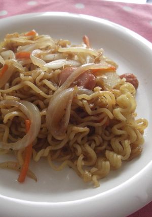 マレーシアの味☆インスタントでミーゴレン-レシピのメイン写真