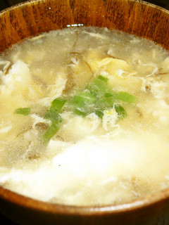 市販のもずく酢でかき玉もずくスープ♪-レシピのメイン写真