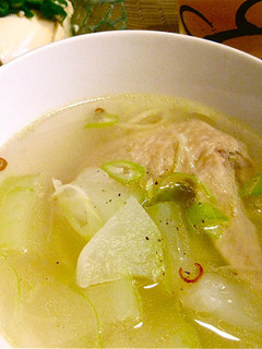 加熱5分!手羽先と冬瓜のやさしいスープ-レシピのメイン写真