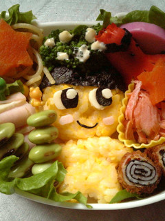 まめっちキャラ弁-レシピのメイン写真