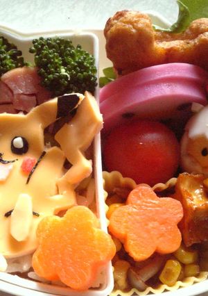 ピカチュウキャラ弁-レシピのメイン写真