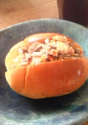 【朝ごはん】きんぴらとクリチーサンド-レシピのメイン写真
