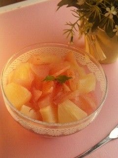 りんごのコンポート-レシピのメイン写真