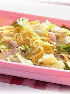♪簡単ヘルシー蒸し焼きそば♪-レシピのメイン写真