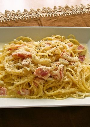 シンプル☆クリームパスタ-レシピのメイン写真