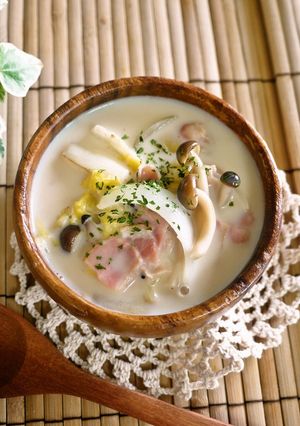 白菜のミルクスープ-レシピのメイン写真