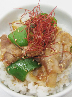【甘辛豚ばら肉/野菜『丼』】の作り方-レシピのメイン写真