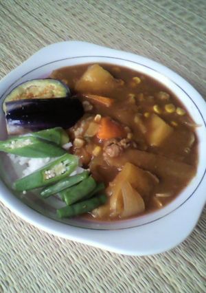 お野菜しっかりね！カレー-レシピのメイン写真