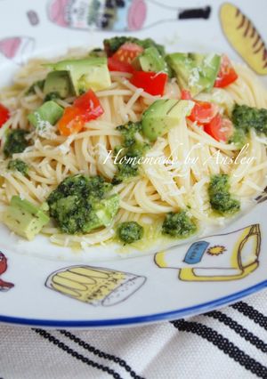 トマトとアボガド冷製パスタ-レシピのメイン写真