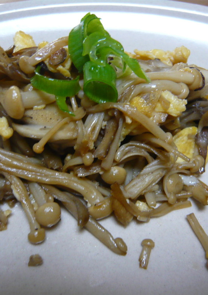 きのこと玉子の炒め物-レシピのメイン写真