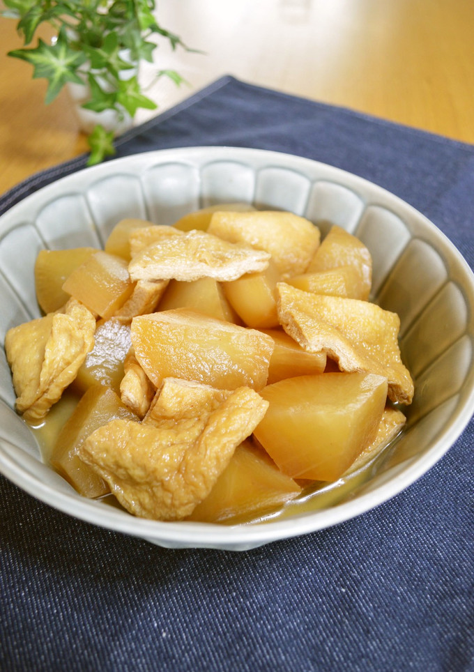 大根と油揚げの煮物✿-レシピのメイン写真