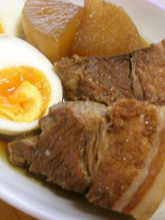 豚の角煮♪圧力鍋で柔らか♪しみしみ大根も-レシピのメイン写真