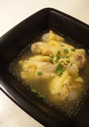 ☆手羽元で作るコラーゲンスープ☆-レシピのメイン写真