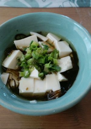 もずく豆腐-レシピのメイン写真