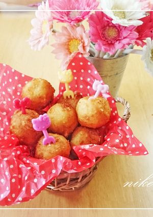 子供が喜ぶ♪お祭り屋台のチーズボール-レシピのメイン写真