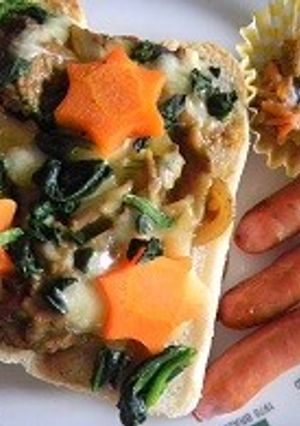 彩りカレーチーズトースト★☆-レシピのメイン写真