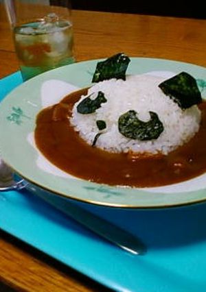 簡単パンダなカレー♪-レシピのメイン写真