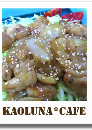 鶏肉と玉ねぎのハニーマスタード風!?炒め-レシピのメイン写真