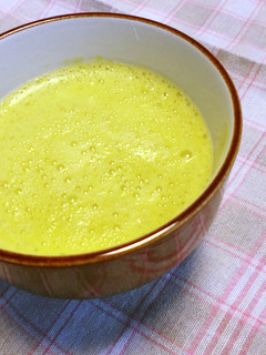 圧力鍋でかぼちゃスープ★カプチーノ仕立て-レシピのメイン写真