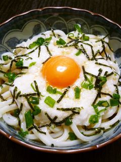*ルクエde冷やしぶっかけとろろうどん*-レシピのメイン写真