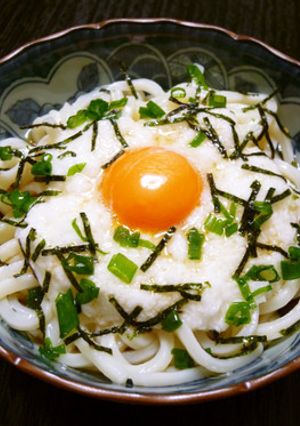 ＊ルクエde冷やしぶっかけとろろうどん＊-レシピのメイン写真