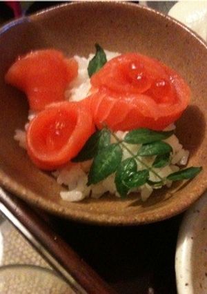 サーモンとイクラのプチ親子丼☆-レシピのメイン写真