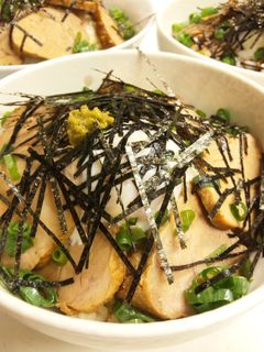 煮豚丼~柚子胡椒のっけ-レシピのメイン写真