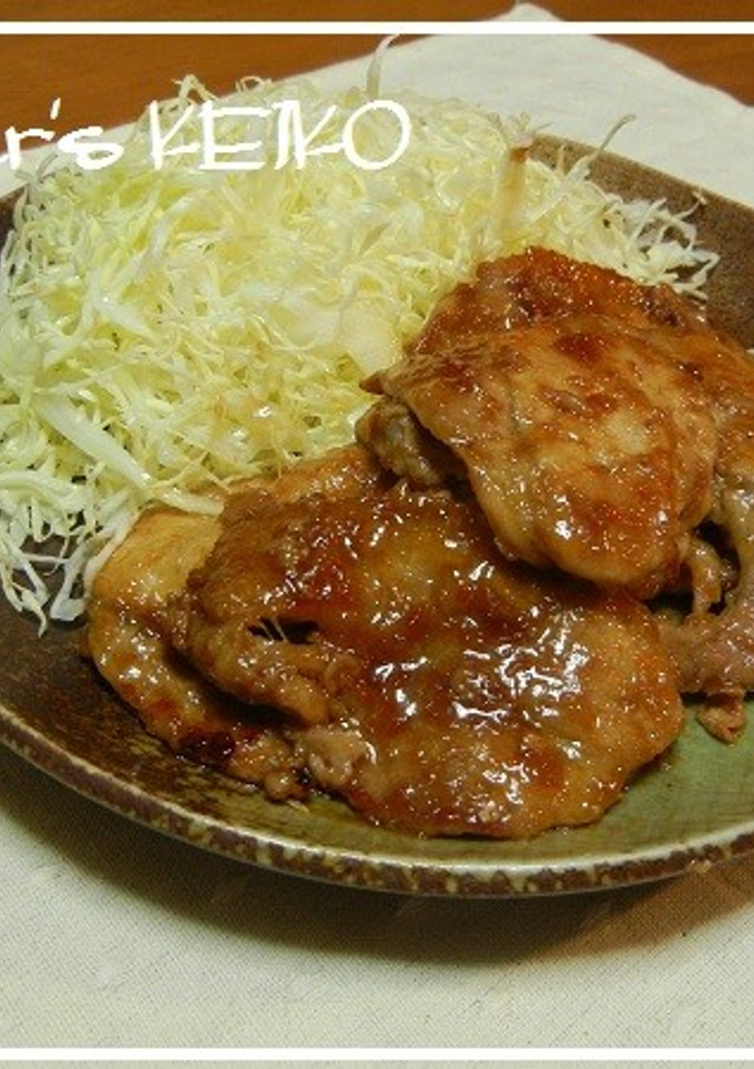 照り焼きのたれdeしょうが焼き-レシピのメイン写真