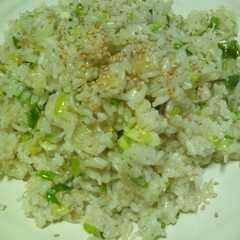 รูปของ あっさり♪じゃこネギ炒飯