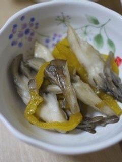 舞茸とピーマンのバター醤油炒め-レシピのメイン写真