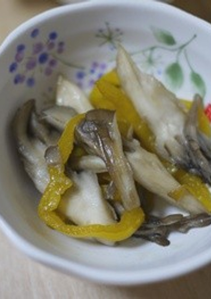 舞茸とピーマンのバター醤油炒め-レシピのメイン写真