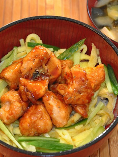 鰻のたれdeチキン丼-レシピのメイン写真