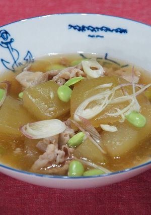 真夏のごちそう！豚バラとうがん煮-レシピのメイン写真