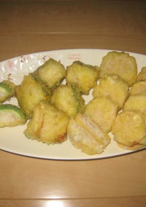 ゴーヤとれんこんの変わり天麩羅-レシピのメイン写真