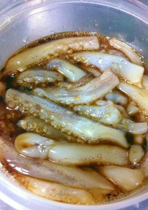 【作り置き】イカゲソのしょうゆ漬け焼き-レシピのメイン写真