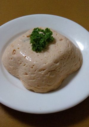 簡単レンジで鮭と豆腐のムース(離乳食可)-レシピのメイン写真