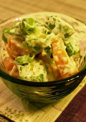チクワとオクラのわさび風味和え-レシピのメイン写真