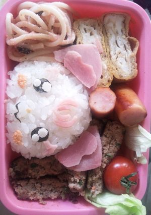 キャラ弁 ハミィー-レシピのメイン写真