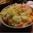 トウモロコシと塩鮭の炊き込みご飯☆