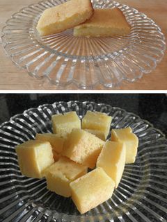 混ぜて焼く~フルーツ ヨーグルト餅ケーキ-レシピのメイン写真