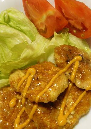 鶏むね肉のカレー蒸し焼き-レシピのメイン写真